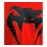 CAMISETA VENUM INTERFERENCE ROJA
