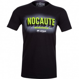 Camiseta Venum Nocaute  Black