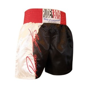 Short boxeo Rude Boys blanco