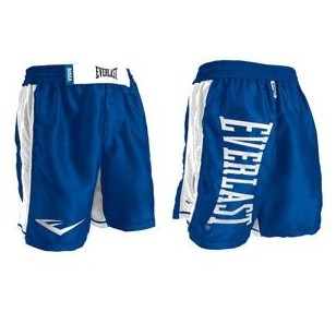Short MMA Everlast Azul/Blanco