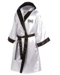Bata boxeo Everlast blanca 