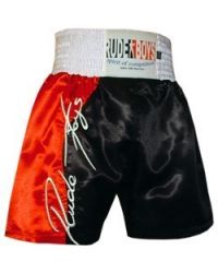 Short boxeo Rude Boys rojo
