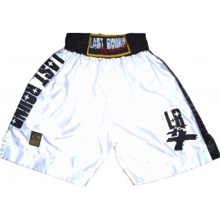 Short de boxeo Last Round blanco 