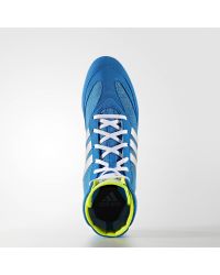 Bota Adidas box hog 2 azul 