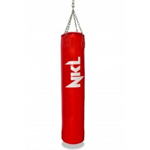 SACO BOXEO NKL CLASSIC 2, POLI PIEL NEGRO