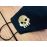 MASCARILLA REUTILIZABLE  “SKULL” AMARILLO FLÚOR 