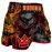 SHORT MUAY THAI KICKBOXING BUDDHA RETRO KOY NEGRO