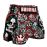 SHORT MUAY THAI KICKBOXING BUDDHA RETRO X AZUL 2.0