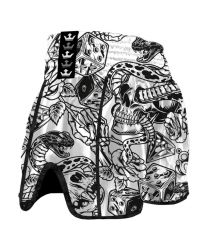 SHORT MUAY THAI KICKBOXING BUDDHA RETRO X AZUL 2.0