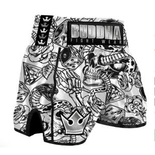 SHORT MUAY THAI KICKBOXING BUDDHA EUROPEAN DAY