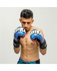 GUANTES BOXEO RADIKAL 3.0 AZUL/ROJO