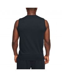 Camiseta sin mangas “Logo” Leone Color Negro