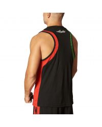Camiseta de Boxeo Leone Color Negro/Italia AB721