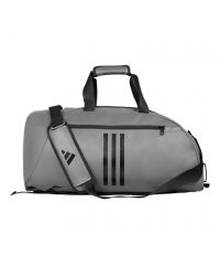Bolsa adidas "conv.2 en 1" p.u. gris/negro