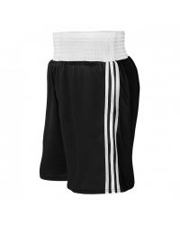 Short de boxeo adidas negro/blanco - adibts02 "AIBA"