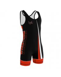 Malla de Lucha NKL Femenina (carbono) Rojo
